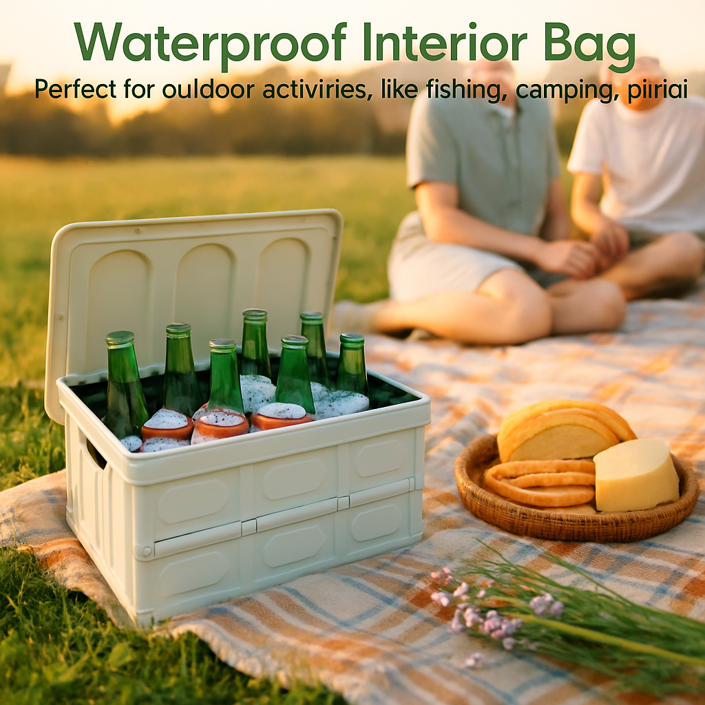 Collapsible Storage Bins with Dustproof Lid