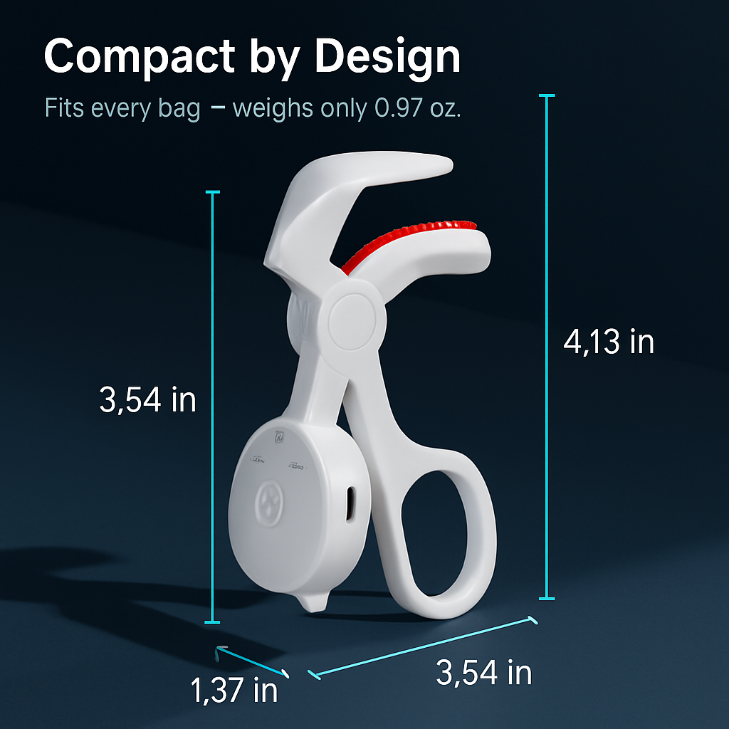 Heated Eyelash Curler with USB Rechargeable