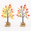 Artificial Lighted Maple Tree with 24 Warm White LEDs