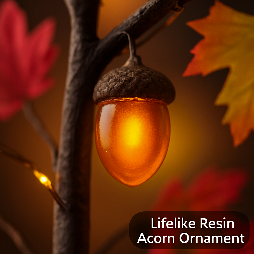 Artificial Lighted Maple Tree with 24 Warm White LEDs