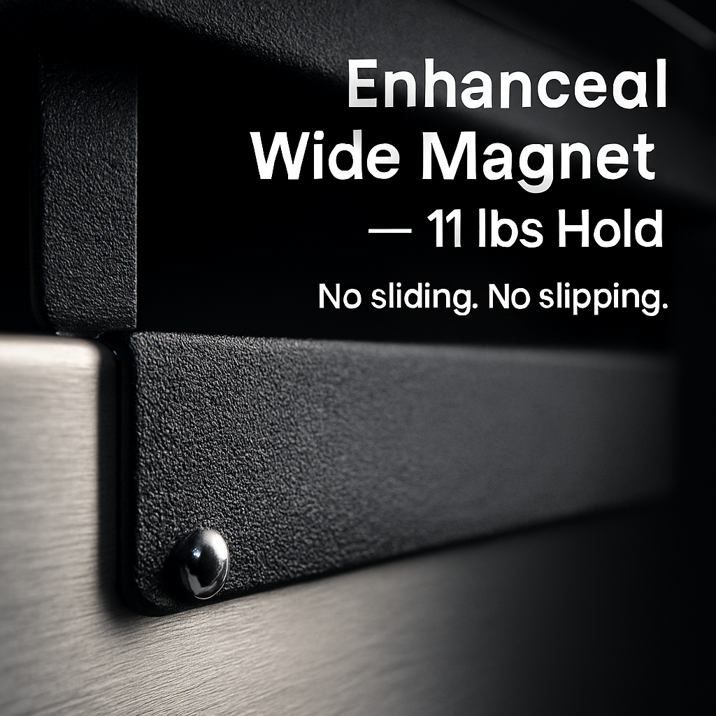Magnetic Spice Racks for Refrigerator with Paper Holder
