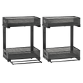 Under Sink Organizer - 2-Tier Pull-Out Baskets