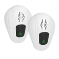 2 Pack Pest Control Device for Mosquitoes Cockroaches Rats Plug In Ultrasonic Insect Repellent Indoor for Bedroom Garage Warehouse Office