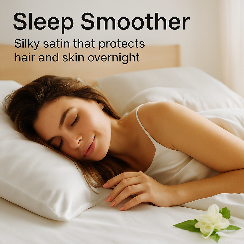 Soft Silky Satin Pillow Case for Hair and Skin