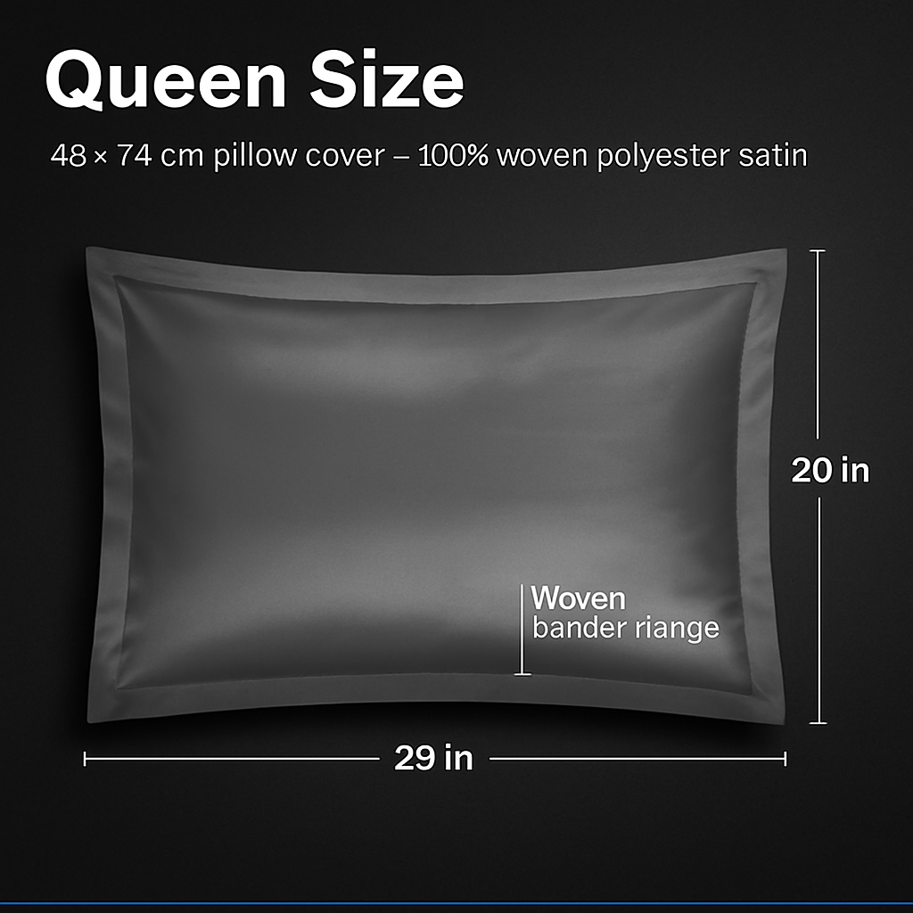 Soft Silky Satin Pillow Case for Hair and Skin