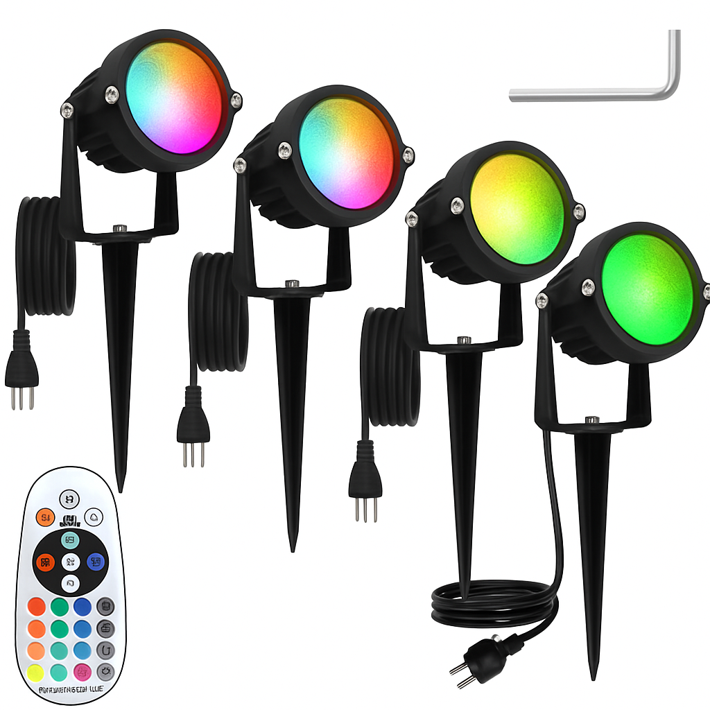 Landscape Lights RGBW Color Changing Stake Lights