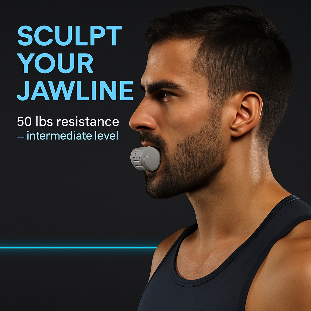 Jawline Exerciser for Men & Women - 4-Pack