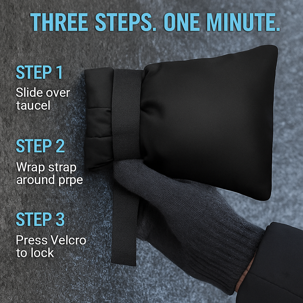 Outdoor Faucet Covers for Winter Freeze Protection - 4 Pack