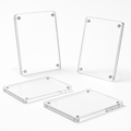 Acrylic Picture Frames, 4-Pack, Free Standing