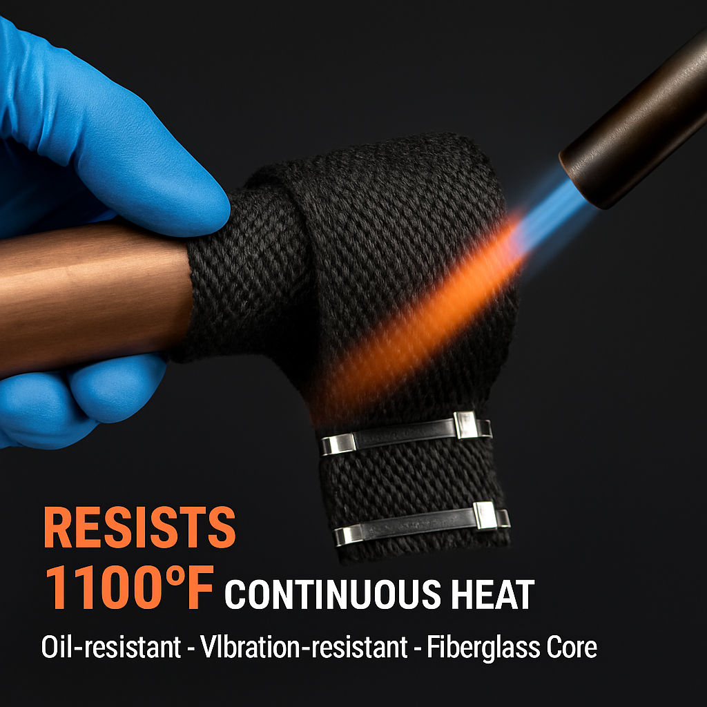 Exhaust Heat Wrap Tape for Manifolds and Pipes