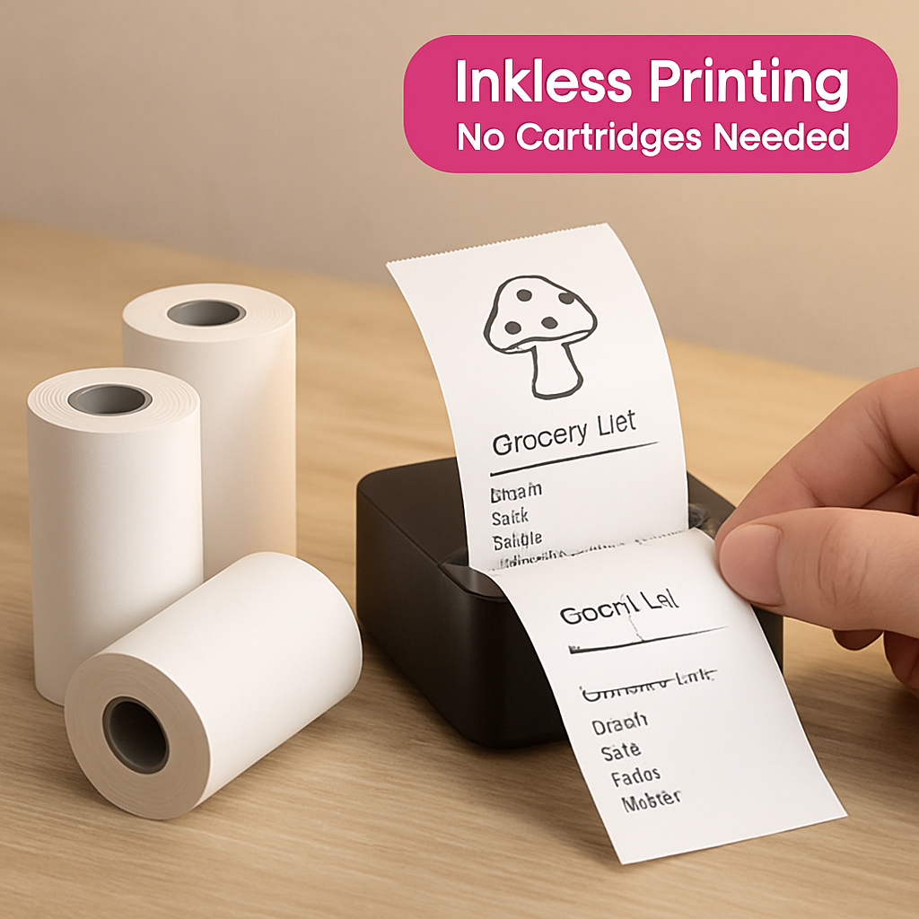 Mini Thermal Printing Paper Plate for Portable Printers