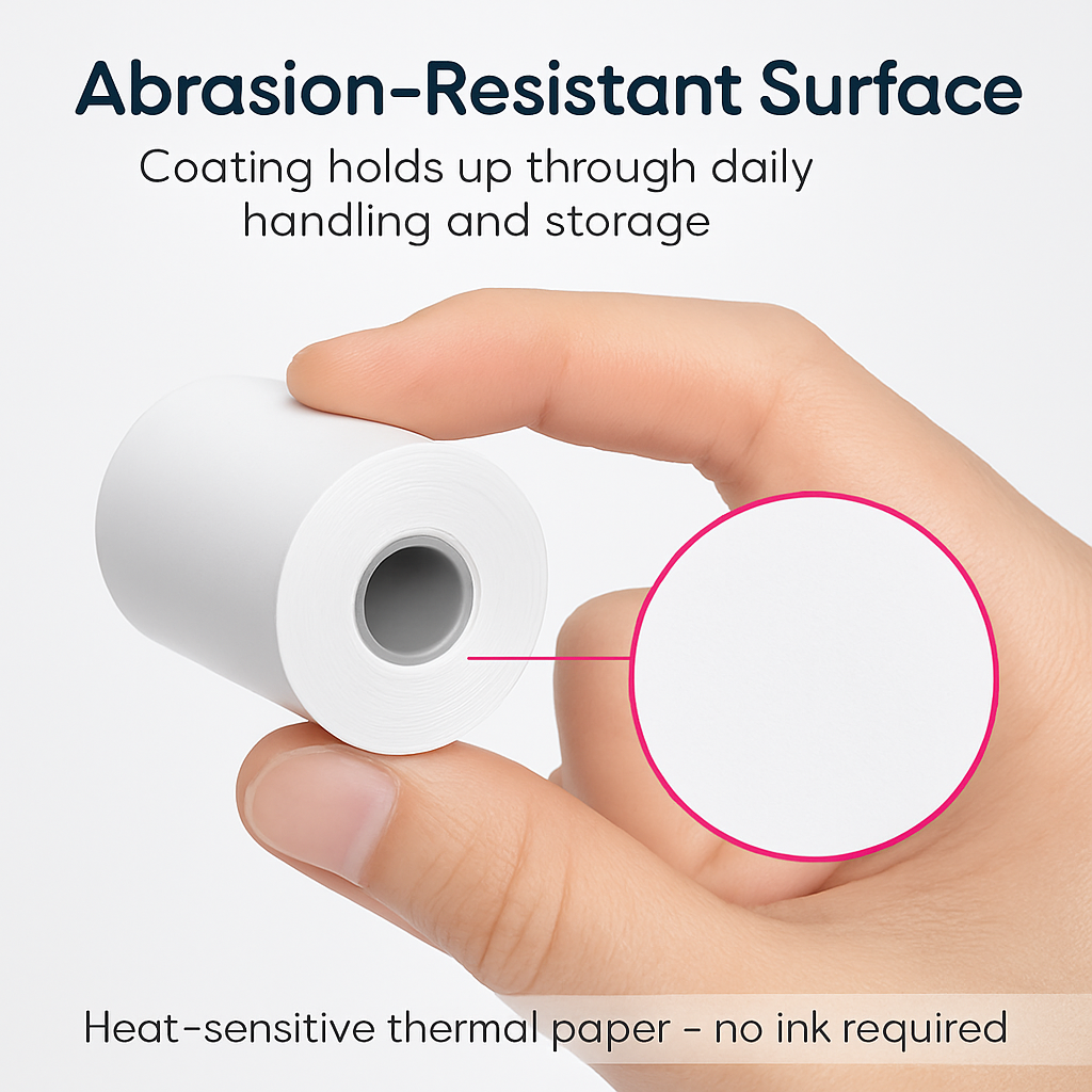 Mini Thermal Printing Paper Plate for Portable Printers