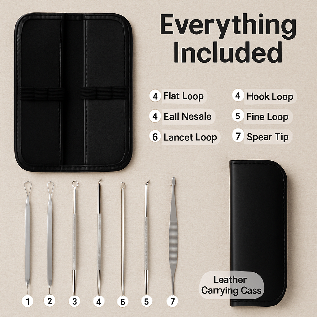 Blackhead Remover Kit for Pimples and Acne