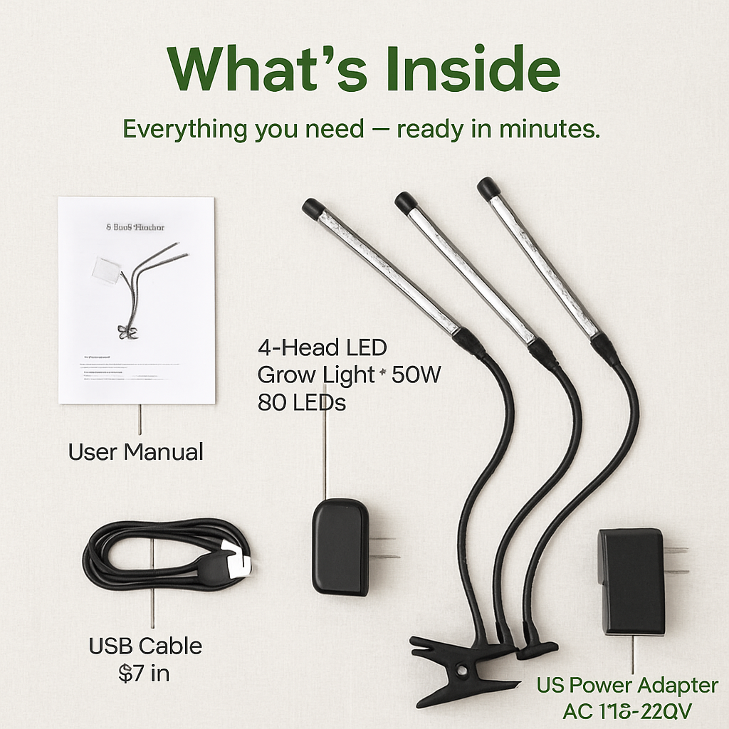 Indoor Plant Grow Light for Healthy Indoor Plants