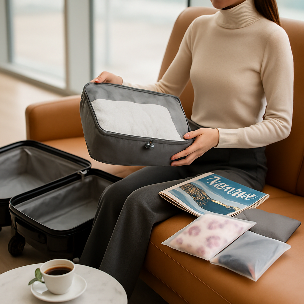 Storage Bags with Packing Cubes for Travel