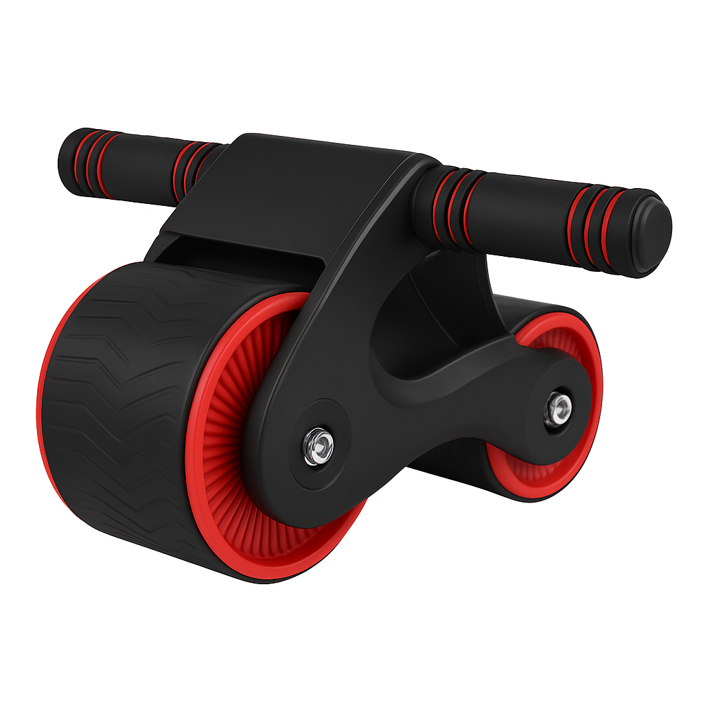 Abdominal Wheel with Kneel Pad and Phone Holder for Home Gym