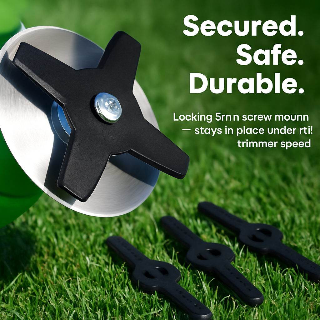 Cordless Grass Trimmer with Saw & Multi-Blade Kit