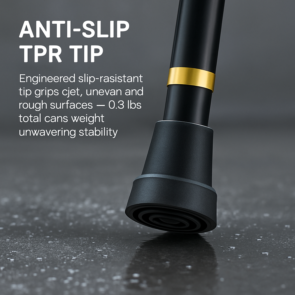Folding Walking Cane for Travel and Comfort
