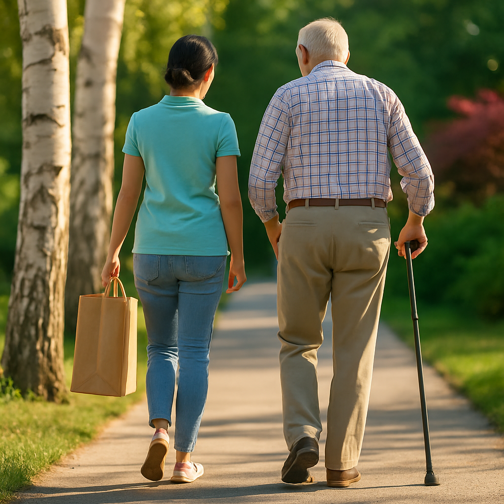 Folding Walking Cane for Travel and Comfort