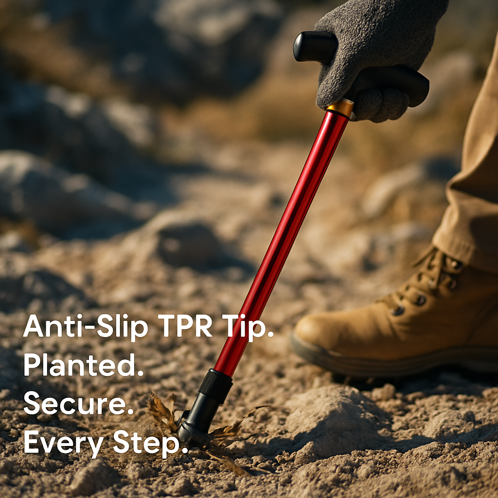 Folding Walking Cane for Travel and Comfort