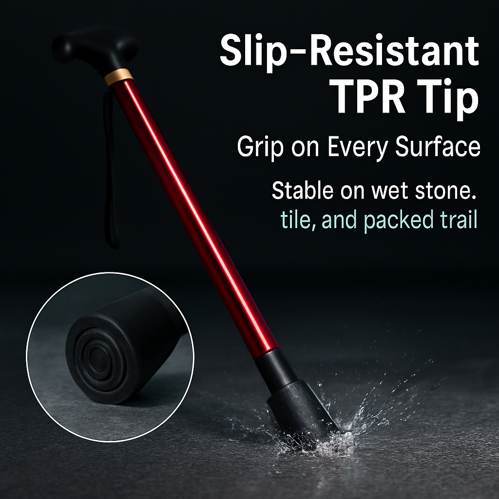 Folding Walking Cane for Travel and Comfort