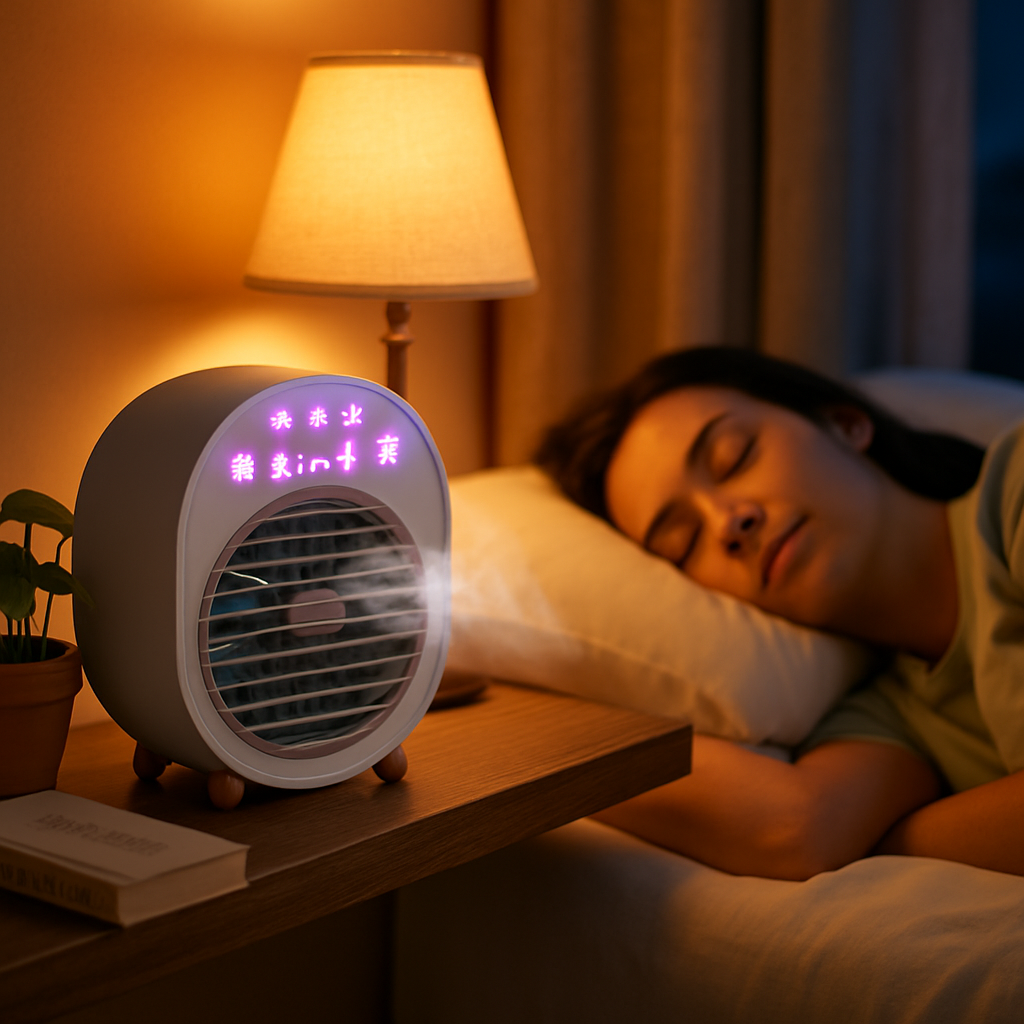 4-in-1 Portable Mini Desktop Air Conditioner Fan