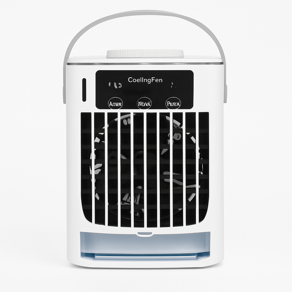Portable Misting Air Cooler with Humidifier and Night Light