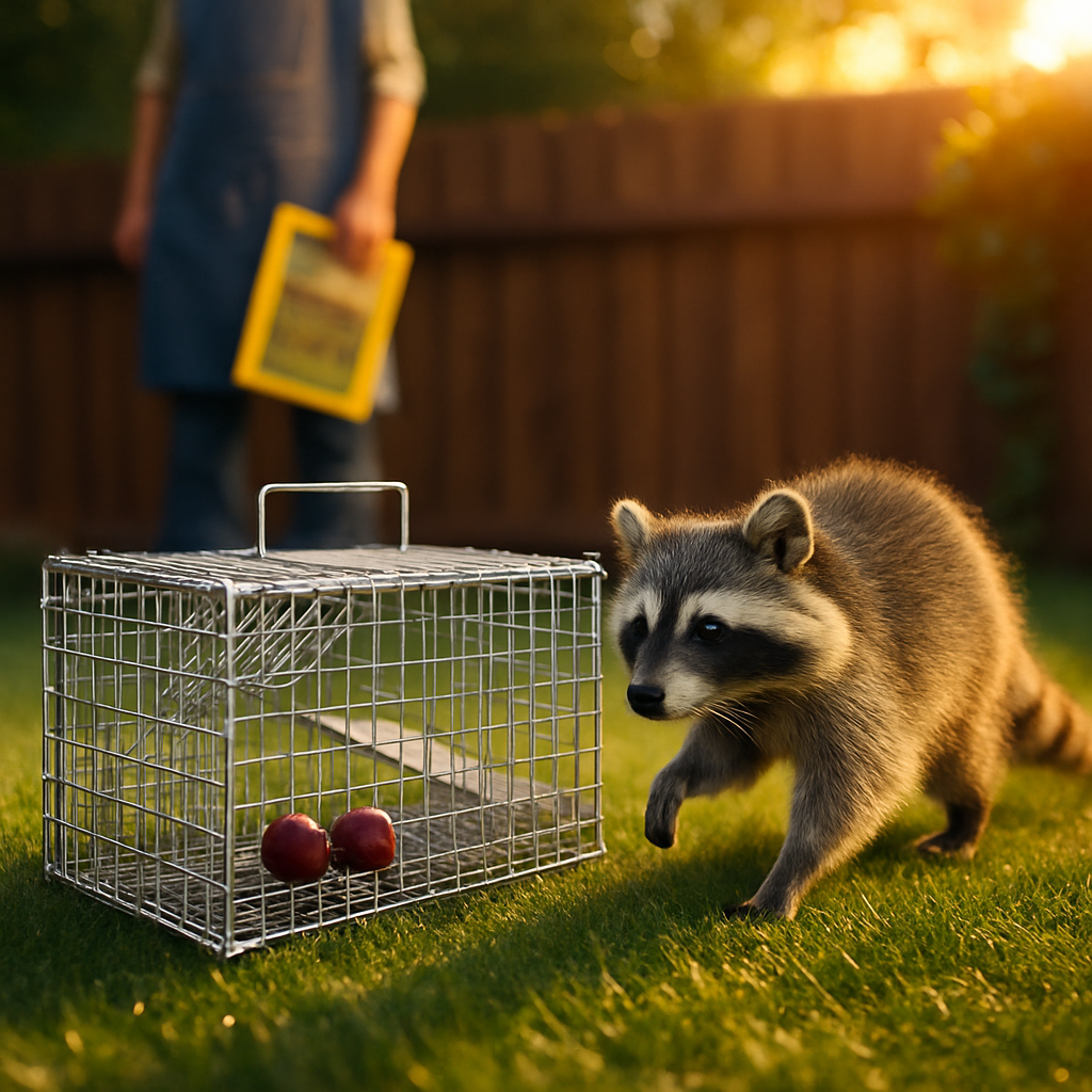 Humane Live Animal Trap Cage - Foldable, Heavy Duty