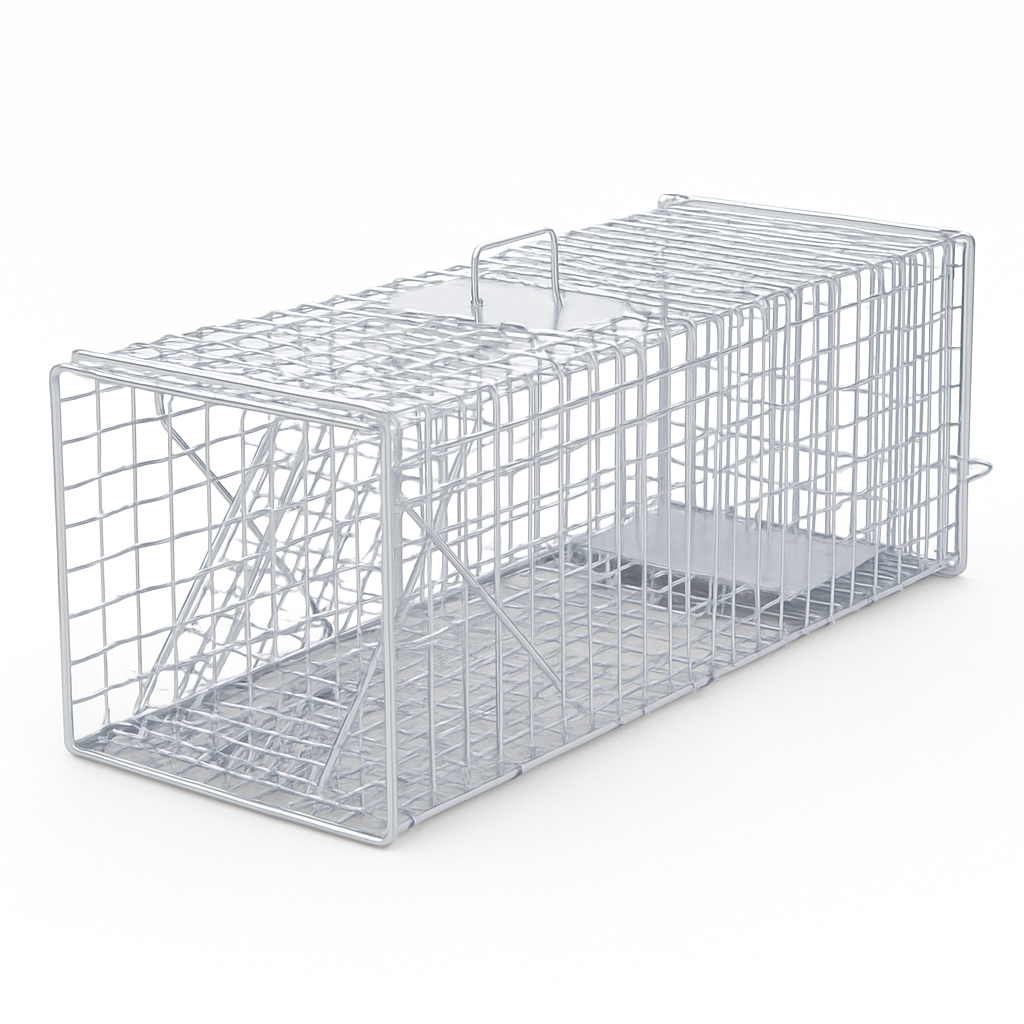 Live Animal Trap Cage, Folding Catch & Release