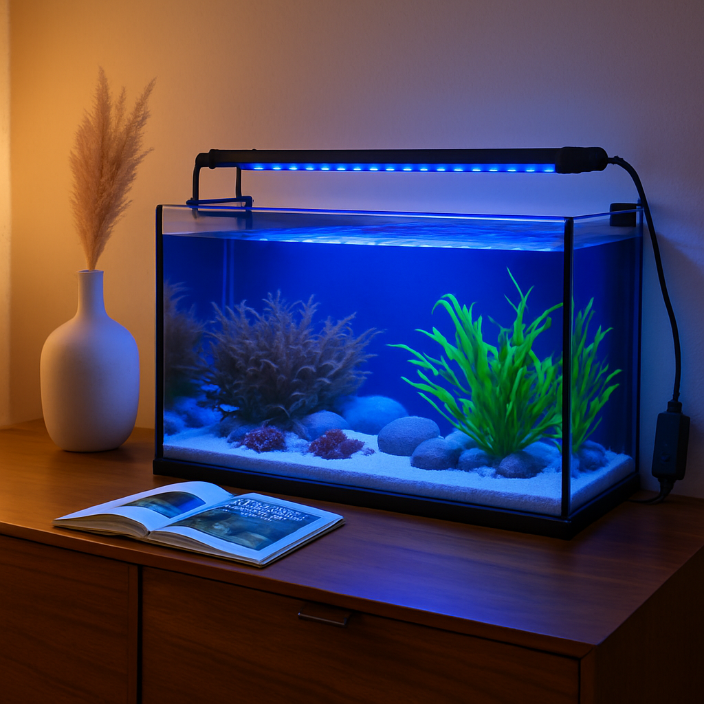 Aquarium LED Light with Extendable Brackets
