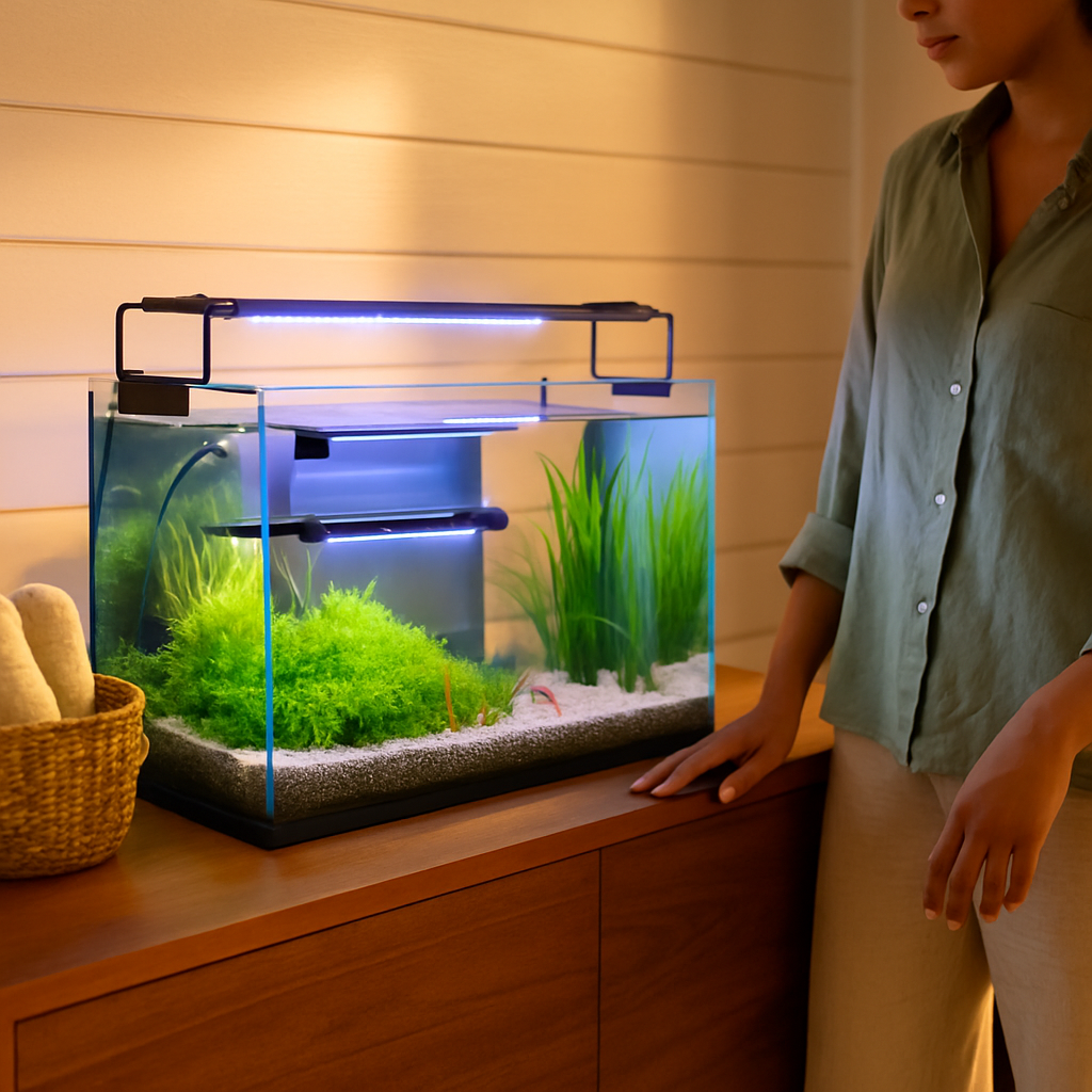 Aquarium LED Light with Extendable Brackets