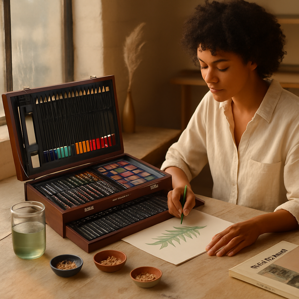 Art Supplies Kit: Complete Creative Studio Set