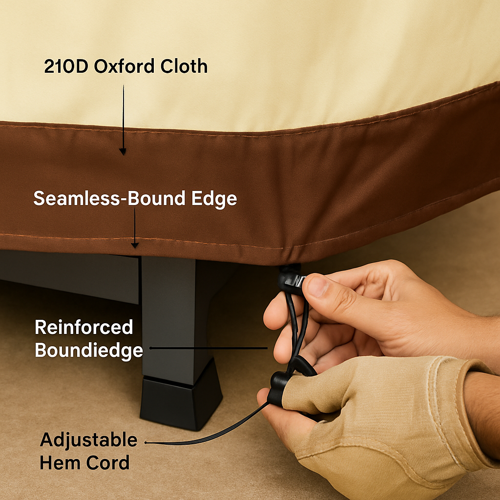 BBQ Grill Cover for Outdoor Use - All-Weather