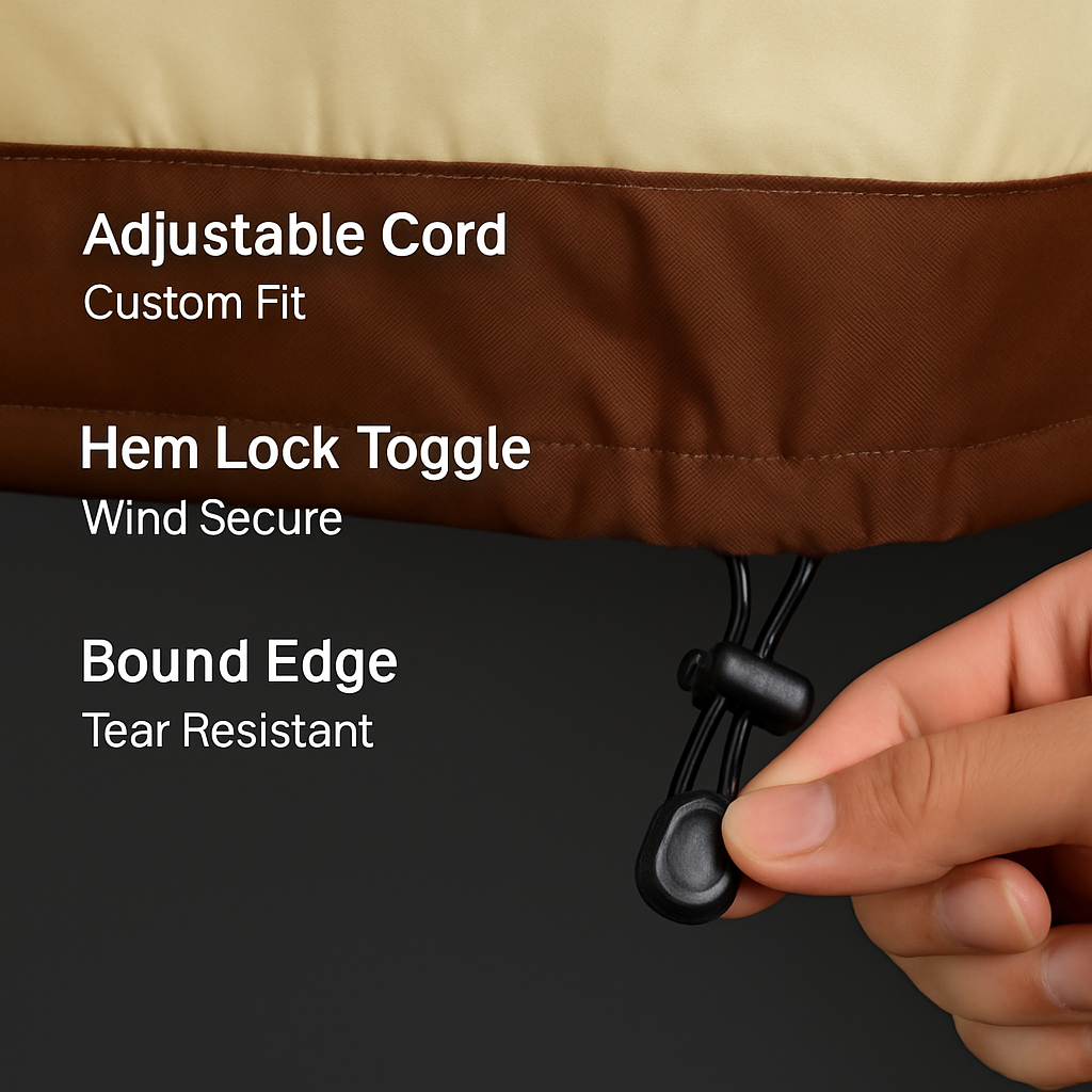 BBQ Grill Cover for Outdoor Use - All-Weather