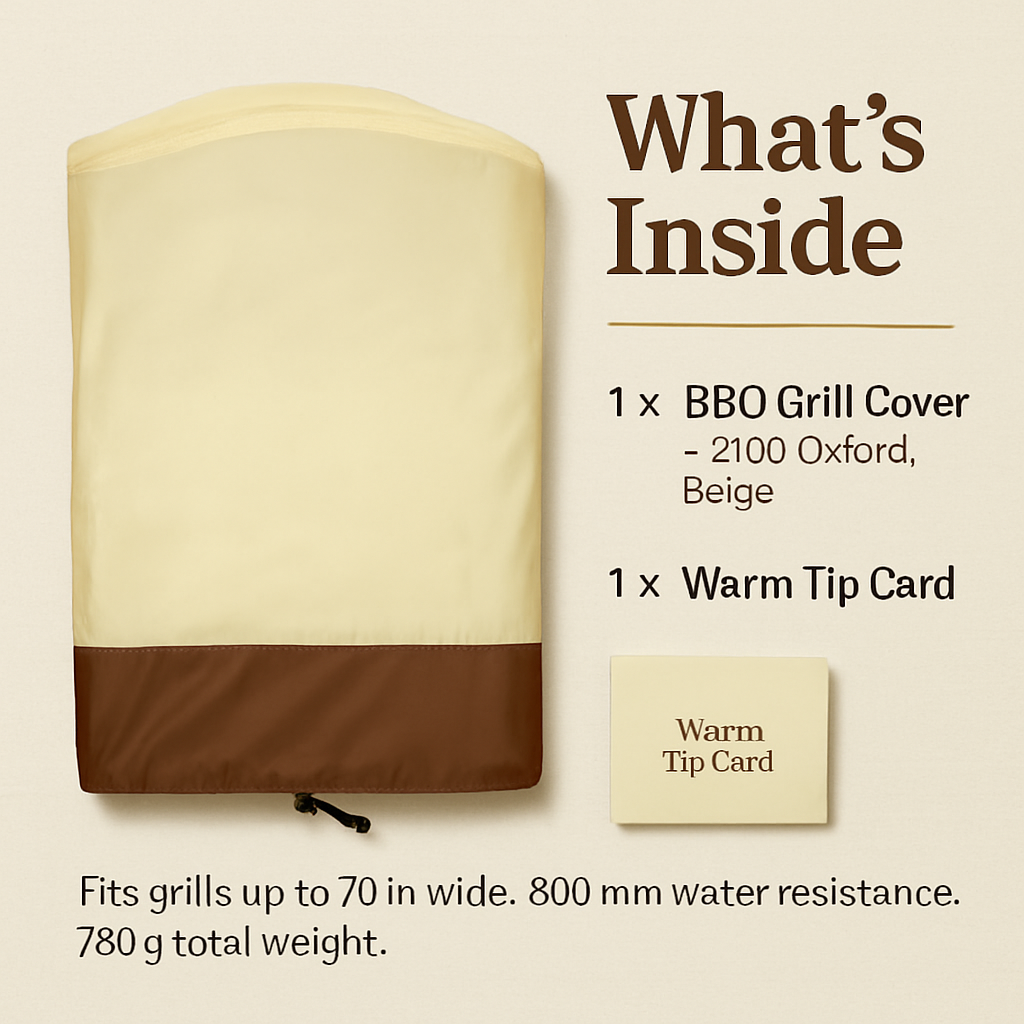 BBQ Grill Cover for Outdoor Use - All-Weather
