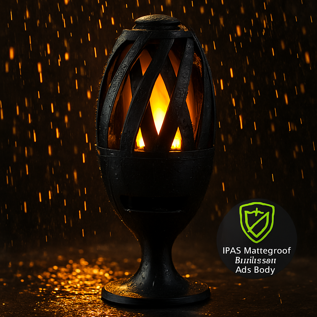 LED Flame Speakers Torch Wireless Speaker