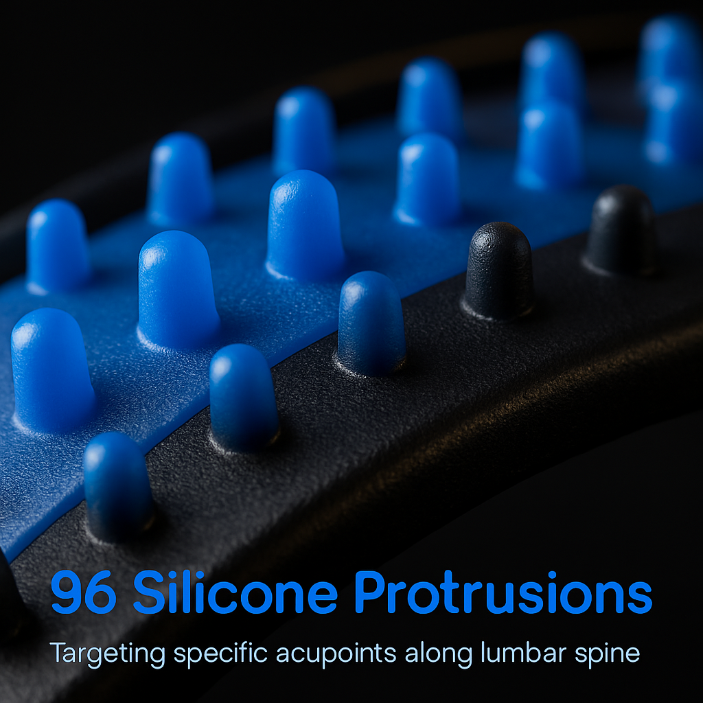 Back Massage Stretching Device for Lower Back Pain Relief