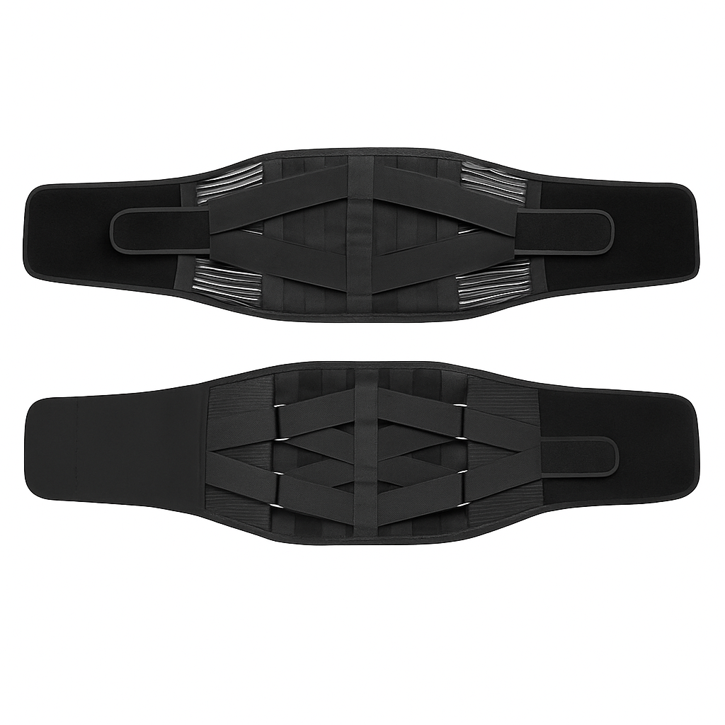 Back Support Brace with Breathable Mesh Lumbar Support
