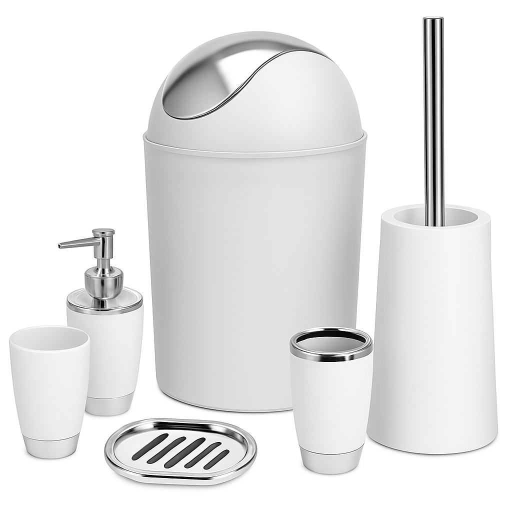 Bathroom Accessories Set for Modern Home Organization