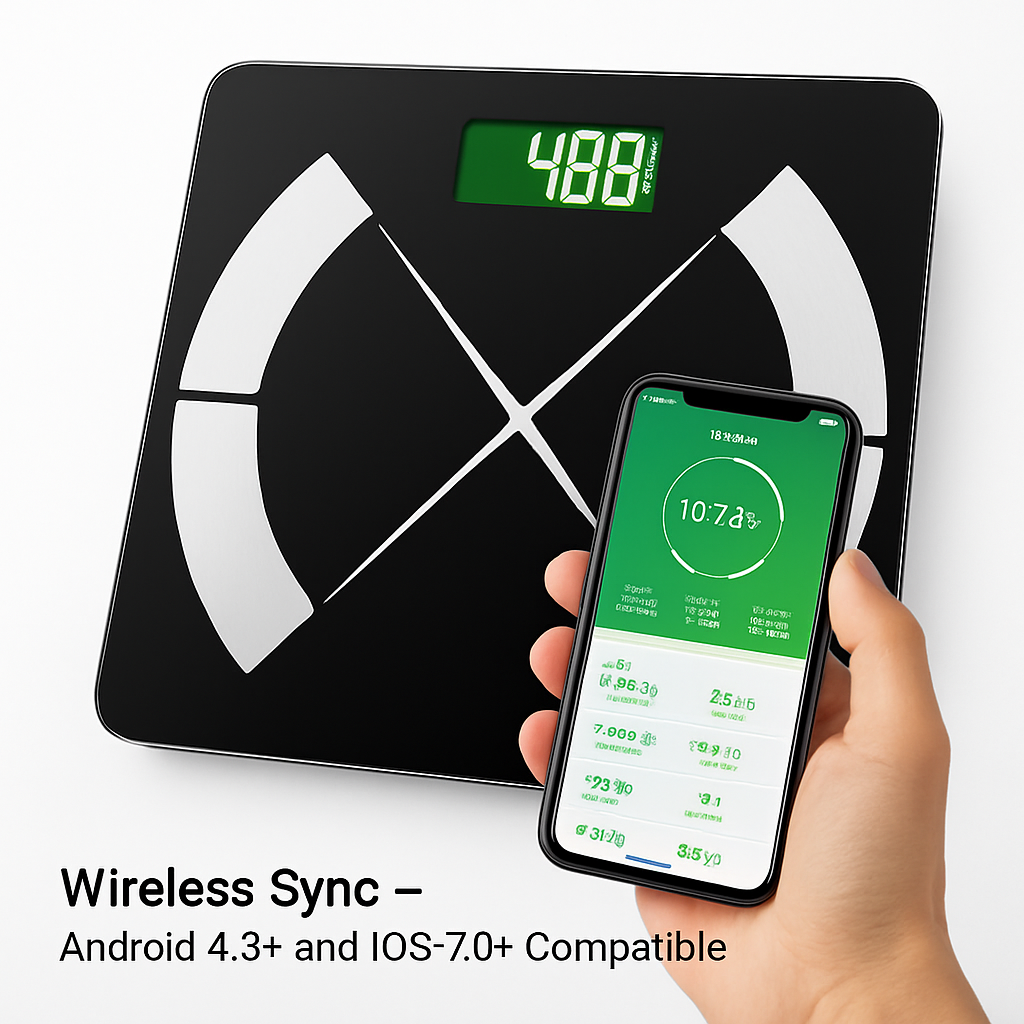 Body Composition Scale for Home Health Tracking