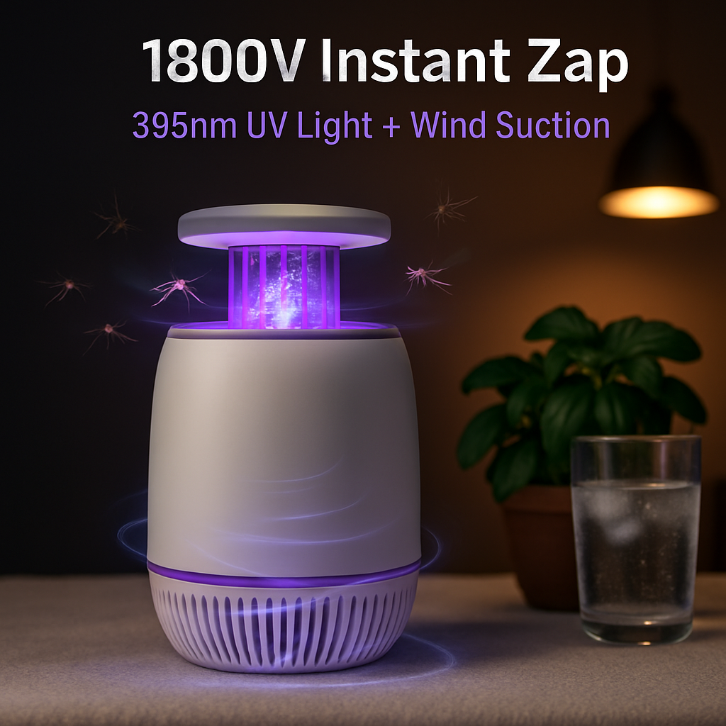 Plug-in Mosquito Zapper for Indoor and Outdoor Use