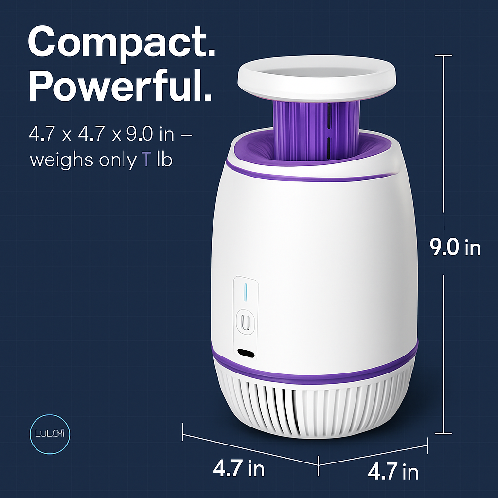 Plug-in Mosquito Zapper for Indoor and Outdoor Use