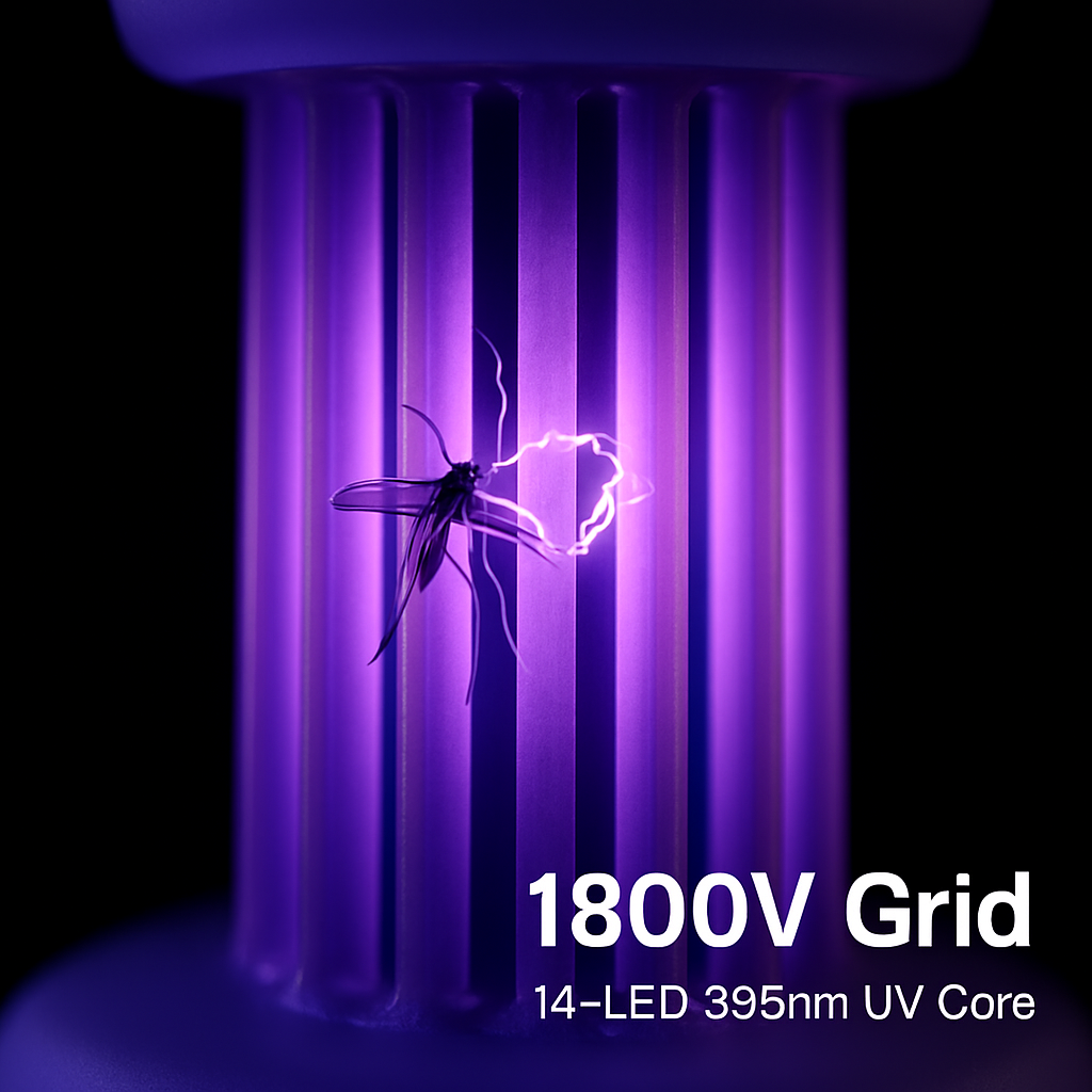 Plug-in Mosquito Zapper for Indoor and Outdoor Use
