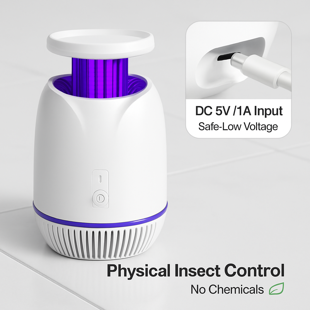 Plug-in Mosquito Zapper for Indoor and Outdoor Use