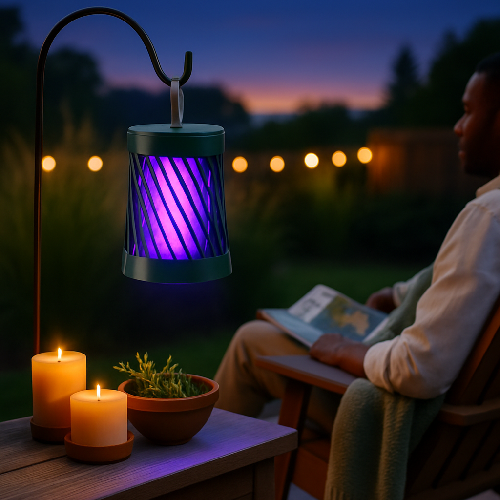 Rechargeable Mosquito Killer Lamp with Night Light