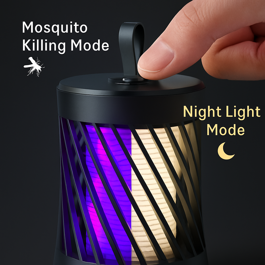 Rechargeable Mosquito Killer Lamp with Night Light