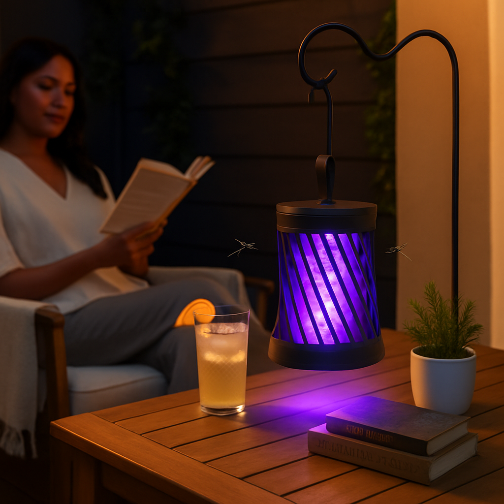 Rechargeable Mosquito Killer Lamp with Night Light