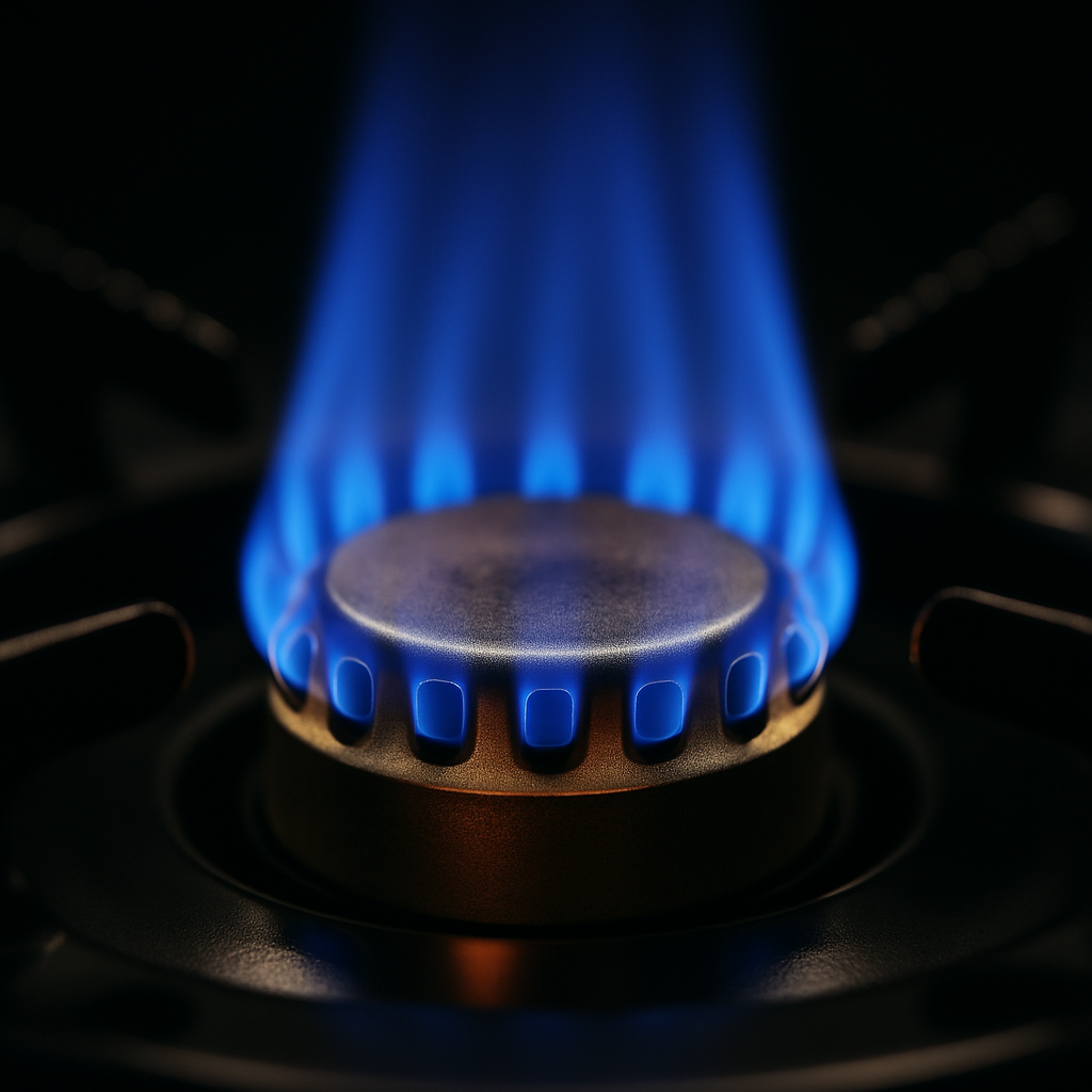 Portable Camping Stove with Dual Fuel and Piezo Ignition