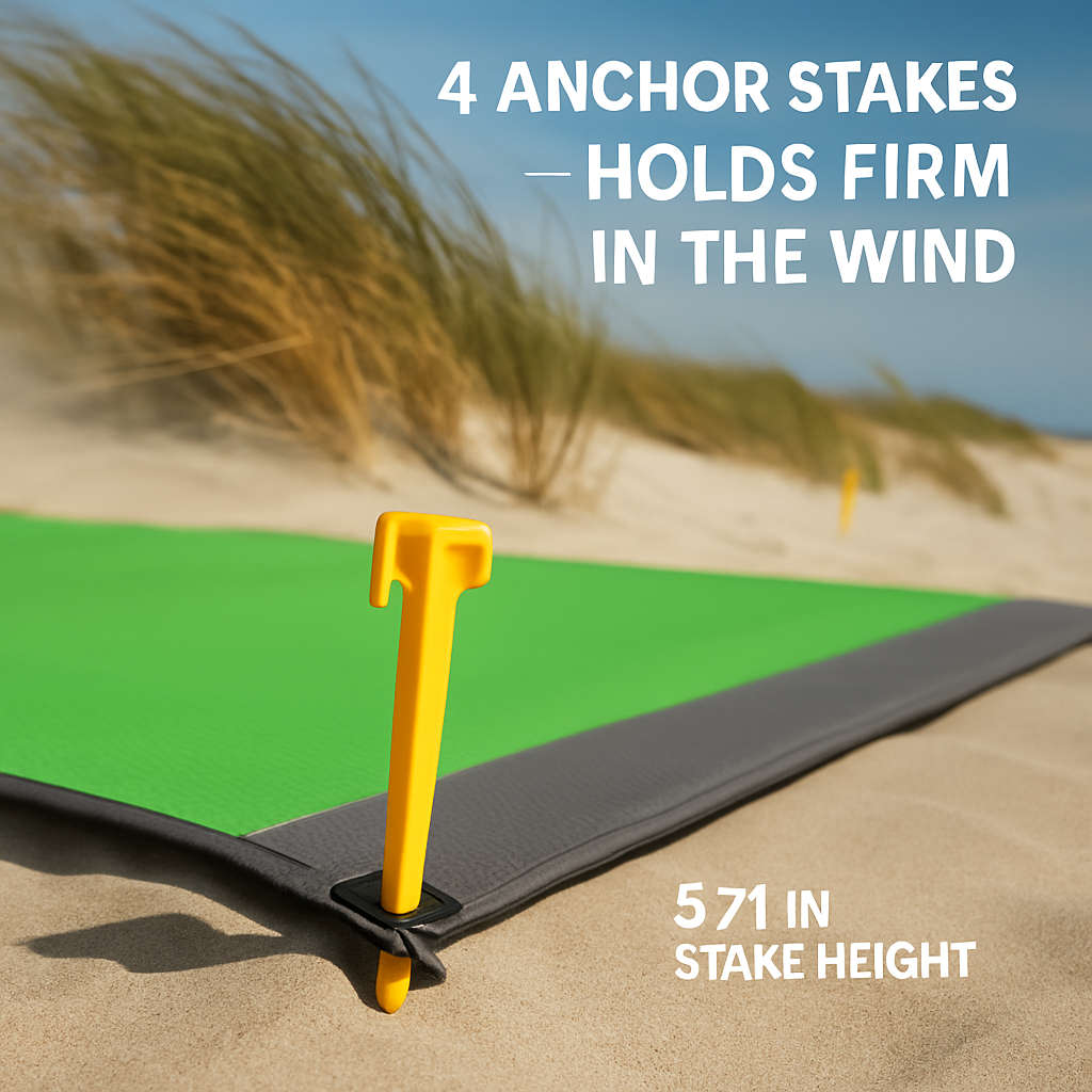Foldable Picnic Blanket: Sand-Proof & Water-Resistant
