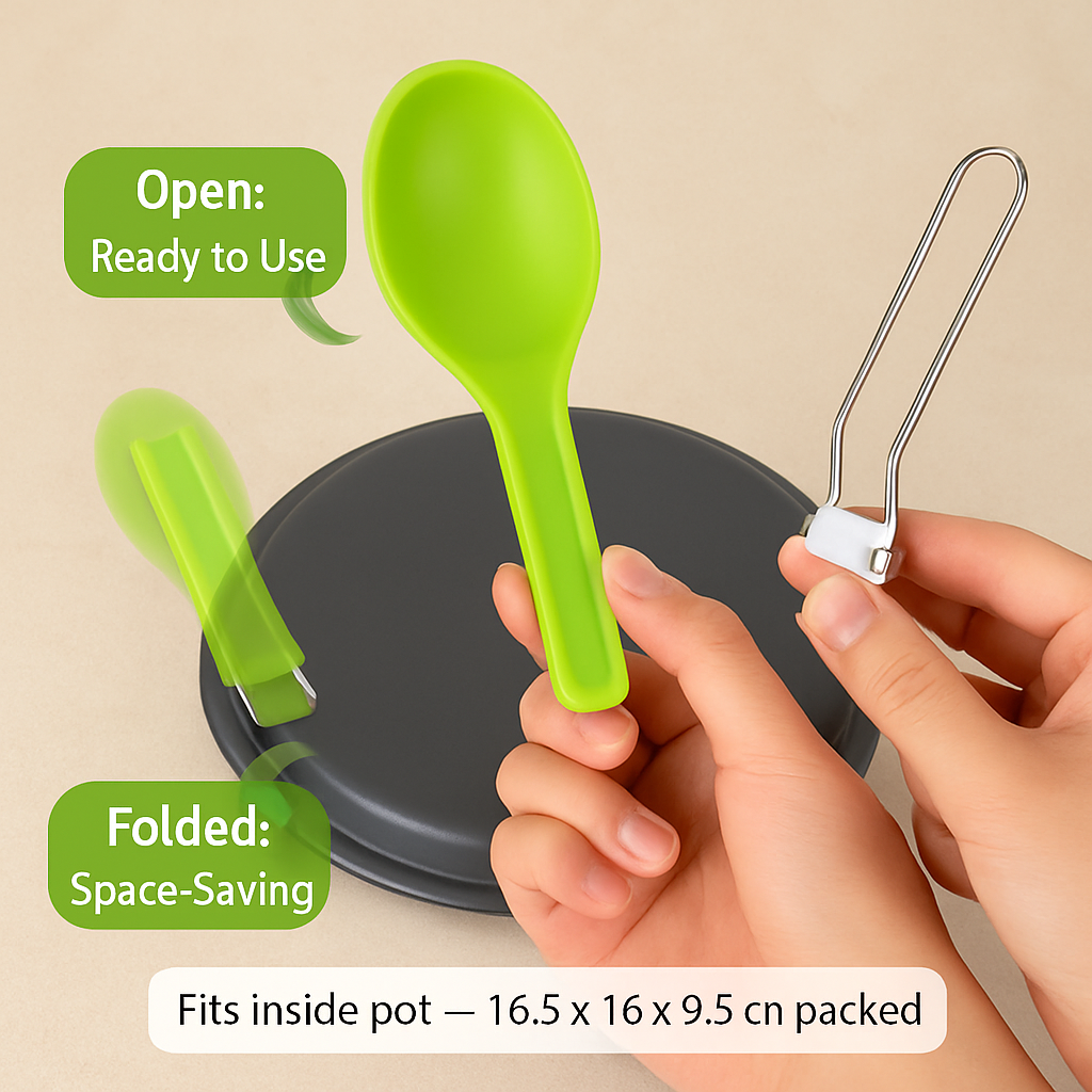 Camping Cookware Set: Pot, Pan & Bowls for Outdoor Cooking